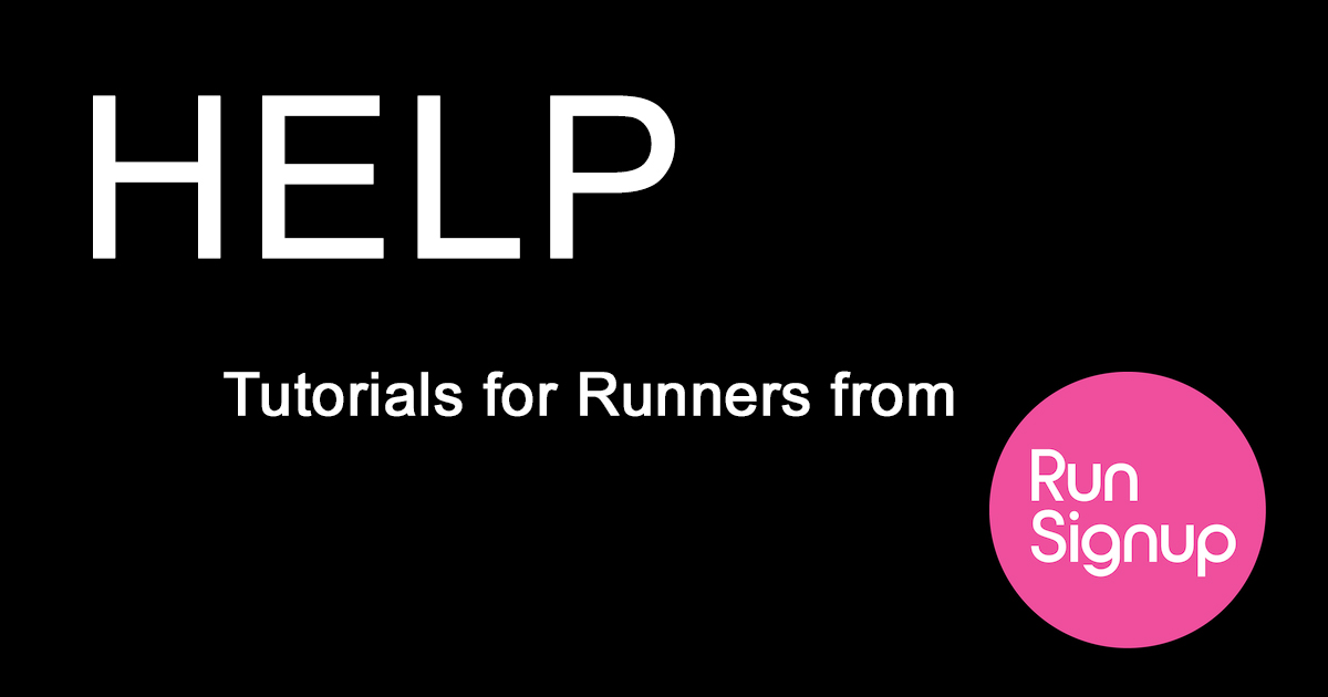 Runsignup help lakeland runners club inc 